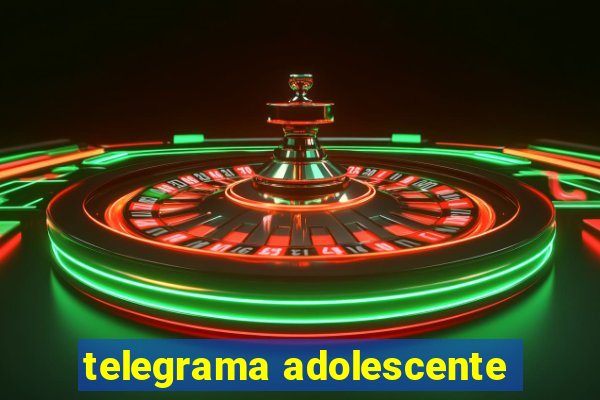 telegrama adolescente