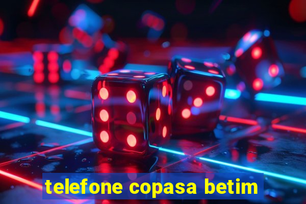 telefone copasa betim