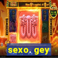 sexo. gey