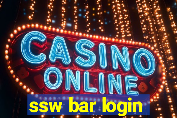 ssw bar login