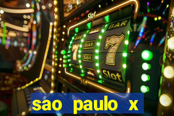sao paulo x palmeiras palpites