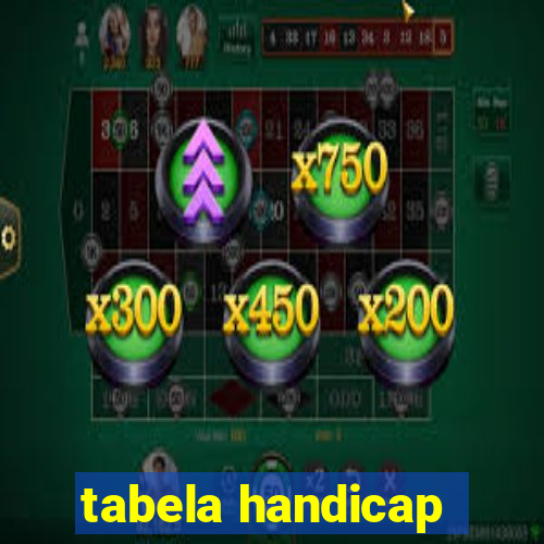 tabela handicap
