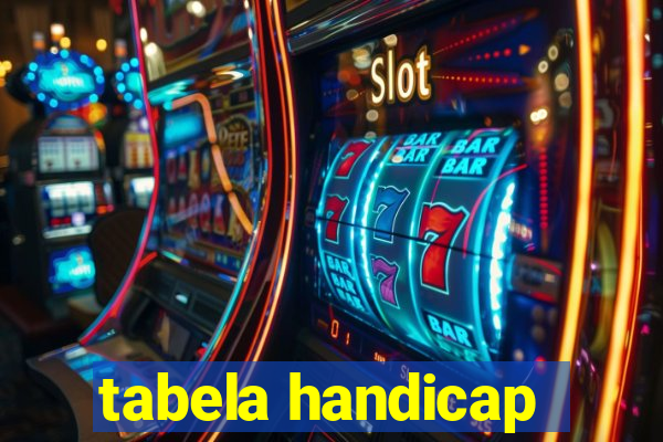 tabela handicap