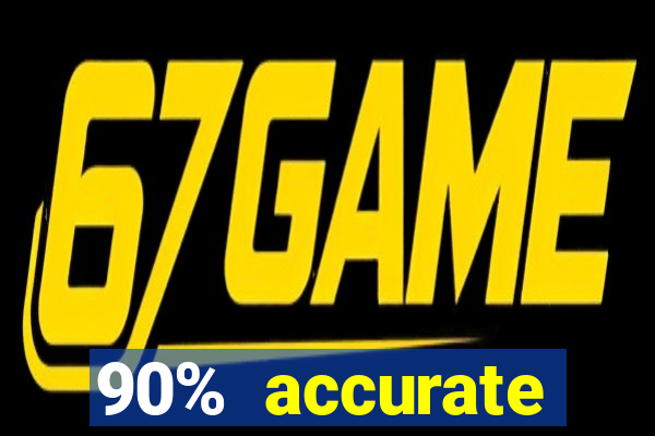 90% accurate football predictions