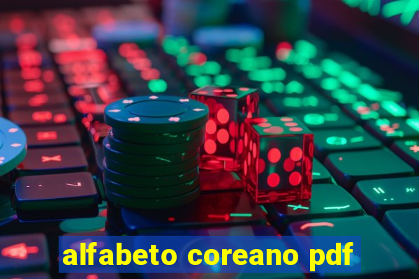 alfabeto coreano pdf