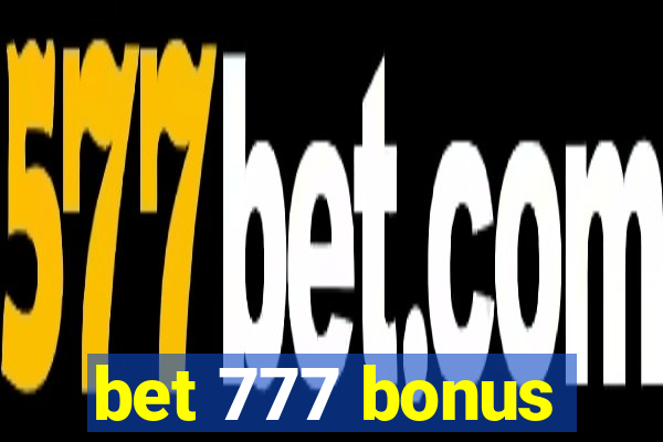 bet 777 bonus