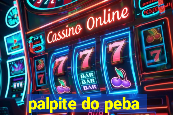 palpite do peba