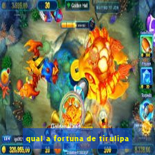 qual a fortuna de tirulipa