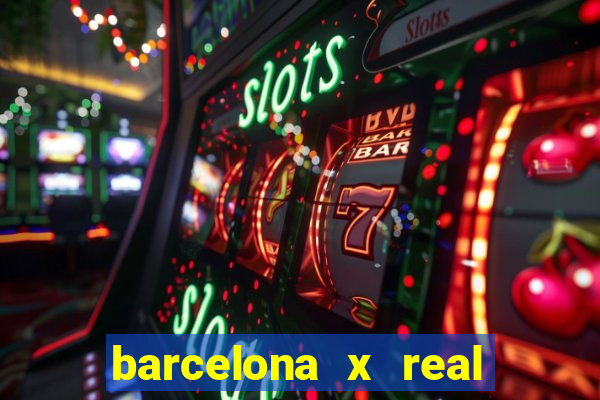 barcelona x real madrid ao vivo futemax