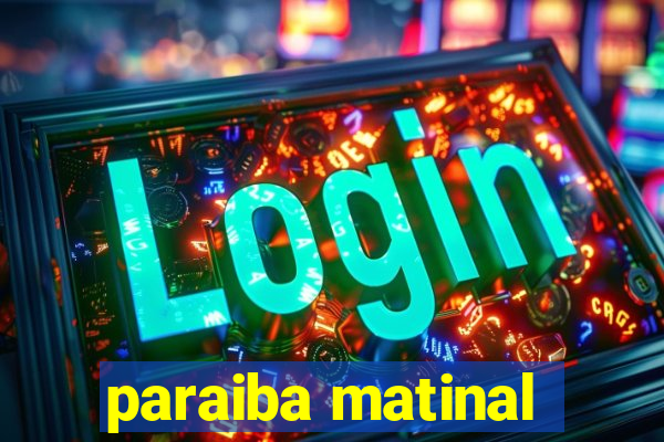paraiba matinal