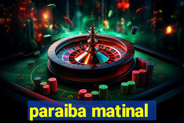 paraiba matinal