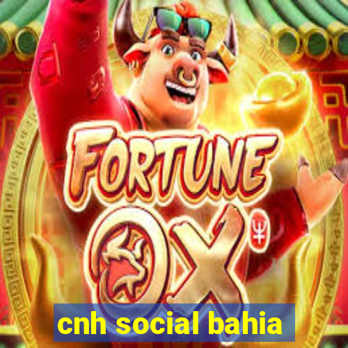 cnh social bahia