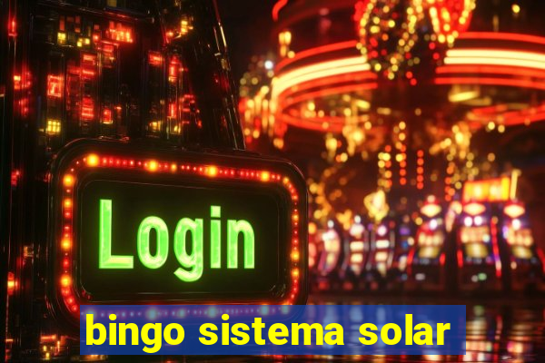 bingo sistema solar