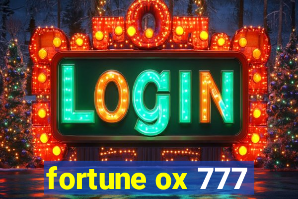 fortune ox 777