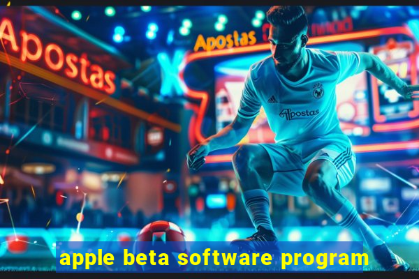 apple beta software program