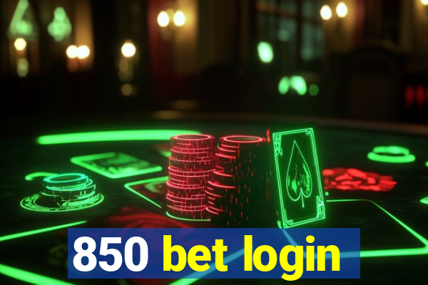 850 bet login