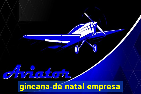 gincana de natal empresa