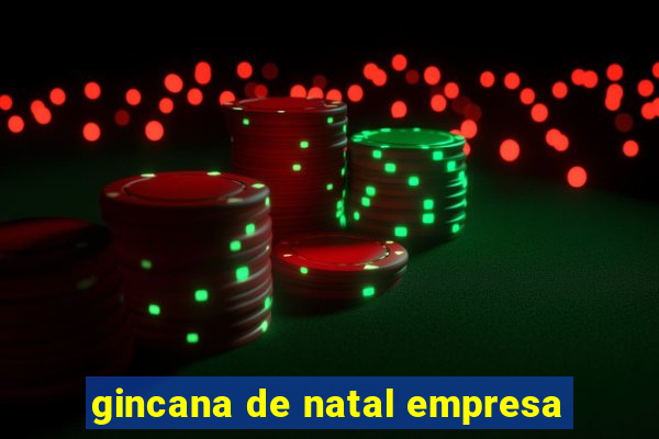 gincana de natal empresa