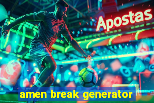 amen break generator