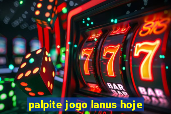palpite jogo lanus hoje