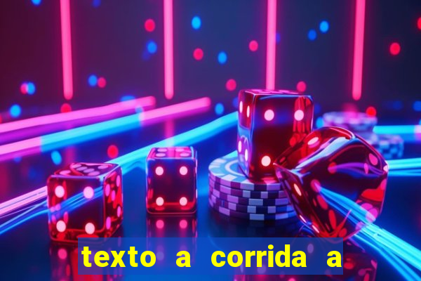 texto a corrida a lagarta lili