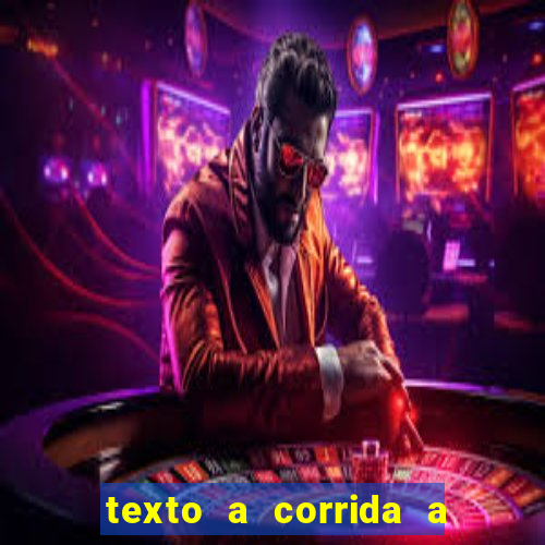 texto a corrida a lagarta lili