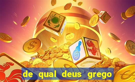 de qual deus grego eu sou filho percy jackson