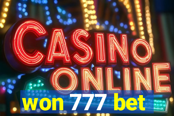won 777 bet