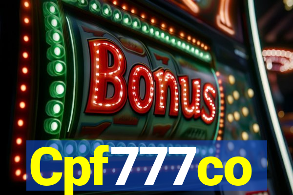 Cpf777co