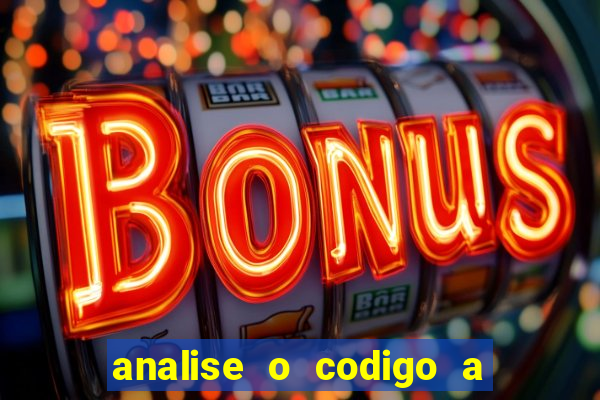 analise o codigo a seguir 1 import javax.swing.joptionpane