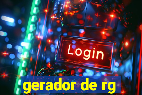 gerador de rg