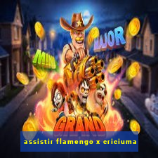 assistir flamengo x criciuma