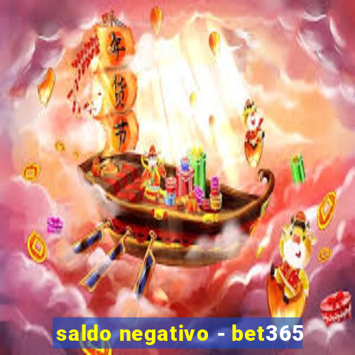 saldo negativo - bet365
