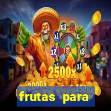 frutas para imprimir e recortar