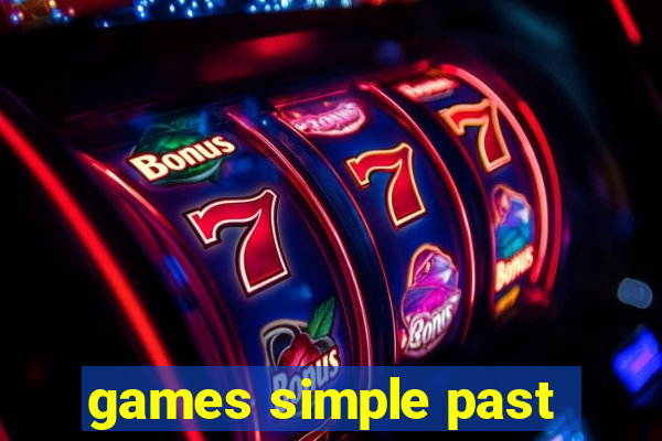 games simple past