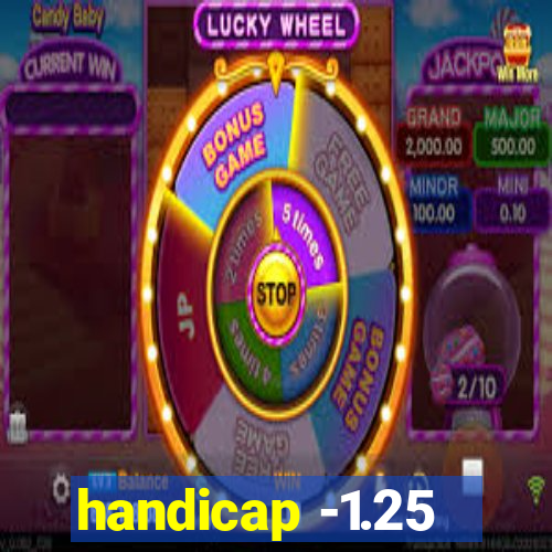 handicap -1.25