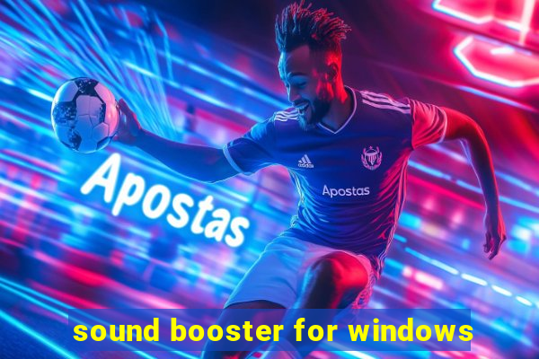 sound booster for windows