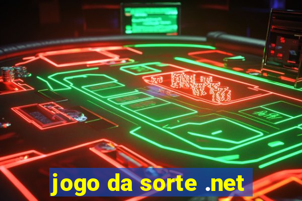 jogo da sorte .net