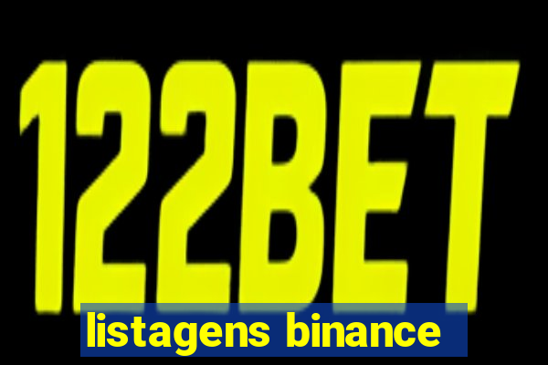 listagens binance