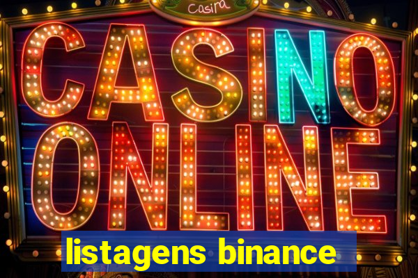 listagens binance