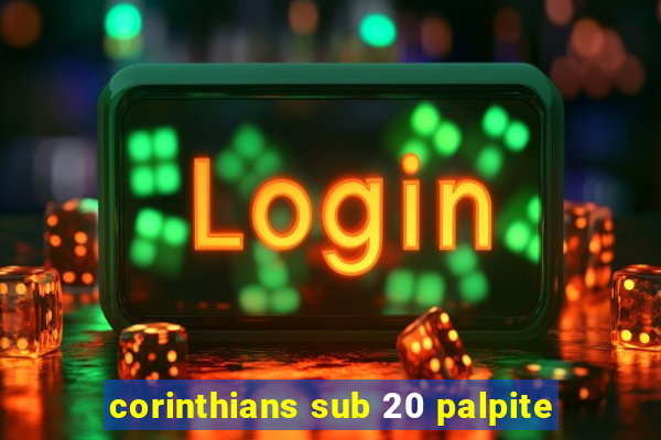 corinthians sub 20 palpite