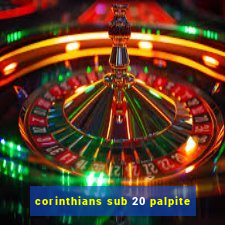 corinthians sub 20 palpite