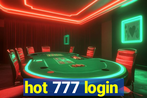 hot 777 login
