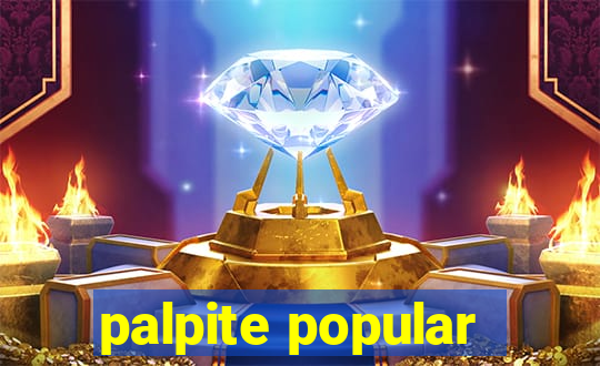 palpite popular