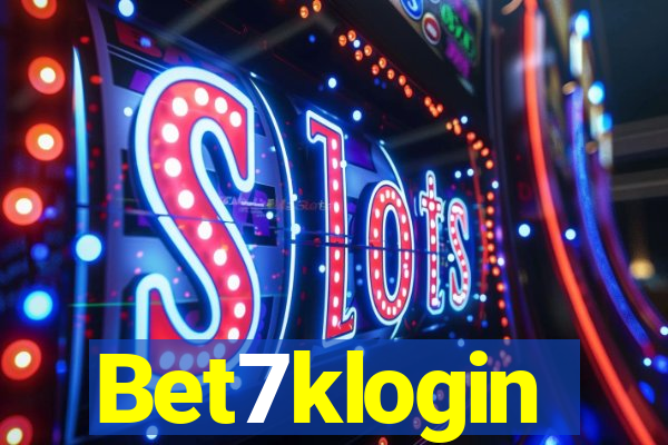 Bet7klogin