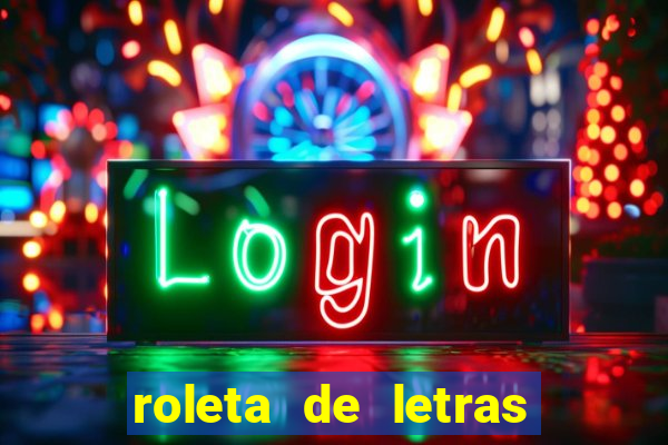 roleta de letras stop online