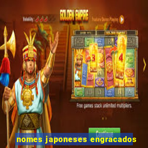 nomes japoneses engracados