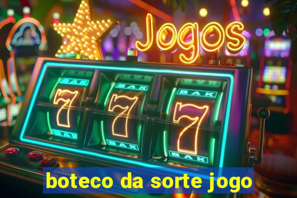 boteco da sorte jogo