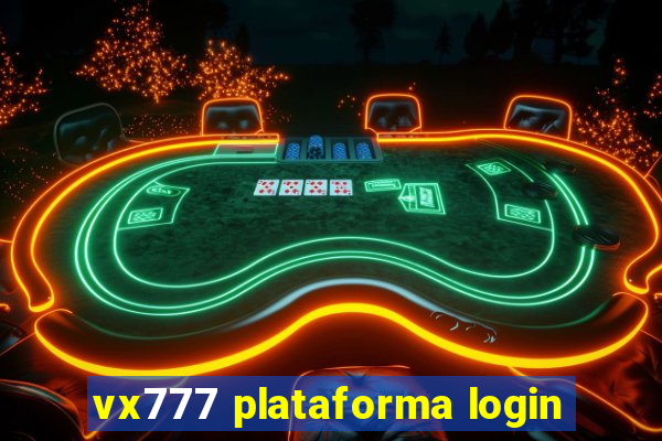 vx777 plataforma login