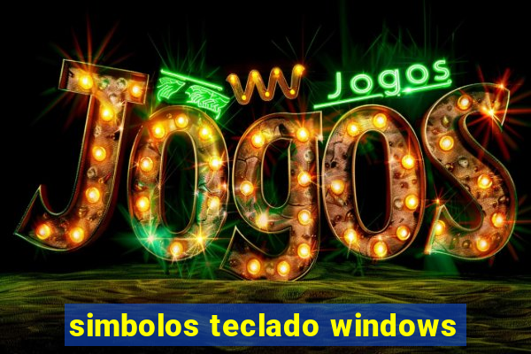 simbolos teclado windows